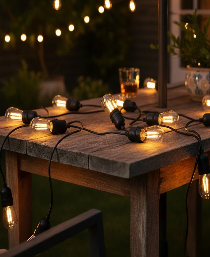 Northlight Pack of 25 Incandescent S14 Clear Christmas Replacement Bulbs