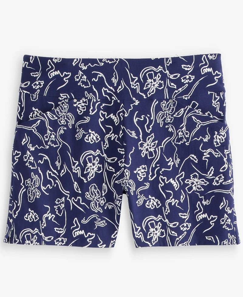 I.n.c. International Concepts Women's Printed Pull-On Shorts, Macy's Exclusive