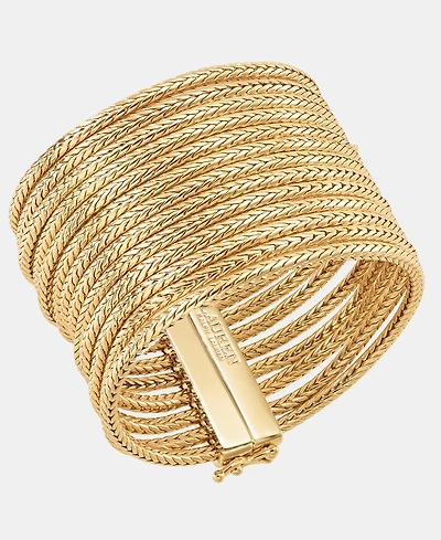 Lauren Ralph Lauren Multi-Row Statement Flex Bracelet