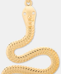 Lauren Ralph Lauren Crystal Snake Chandelier Earrings