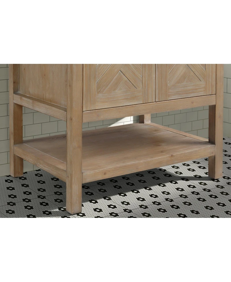 Ari Bath, Savannah 30". Freestanding, Weathered Fir Finish