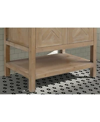 Ari Bath, Savannah 30". Freestanding, Weathered Fir Finish