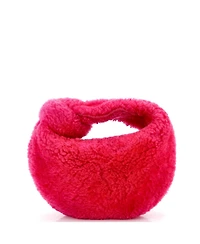 Pre-Owned Bottega Veneta Mini Bv Jodie Hobo Shearling