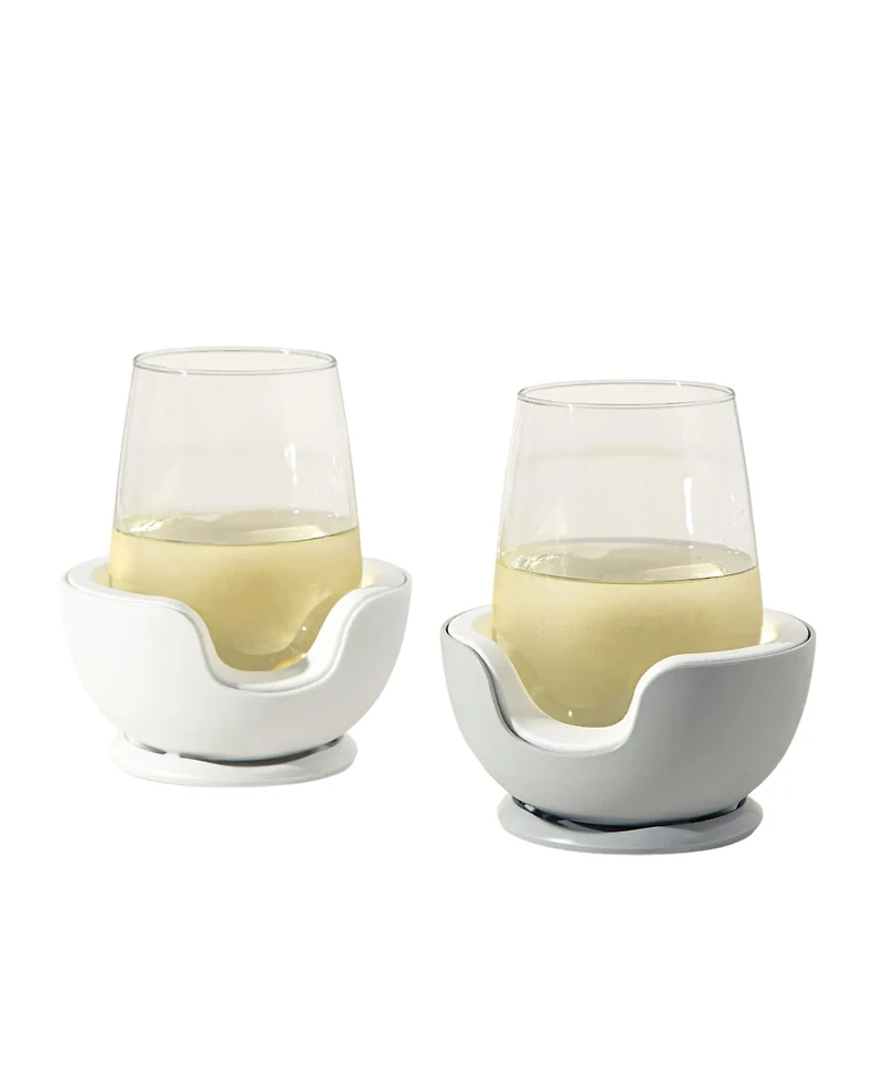 Uncommon Goods Stemless Wine Chiller Stand