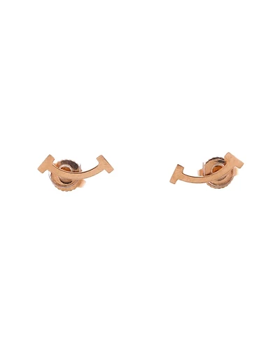 Pre-Owned Tiffany & Co T Smile Stud Earrings