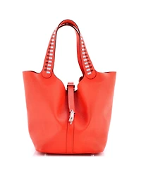 Pre-Owned HERMES Mm Picotin Lock Bag Tressage Epsom