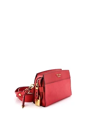 Pre-Owned Prada Small Esplanade Crossbody Bag Saffiano with City Calf