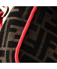 Pre-Owned Fendi Medium Baguette Nm Bag Zucca Canvas