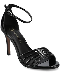 Journee Collection Women's Fecility Metallic Ankle Dress Sandals