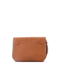 Pre-Owned HERMES 25 Kelly Depeches Pouch Barenia
