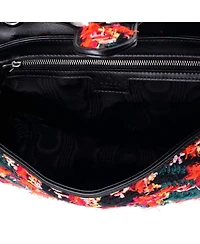 Pre-Owned Gucci Small Gg Marmont Flap Bag Tweed