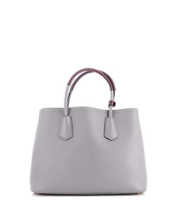 Pre-Owned Prada Medium Cuir Double Tote Saffiano Leather
