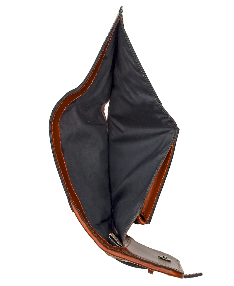 Patricia Nash Perla Trifold Leather Wallet