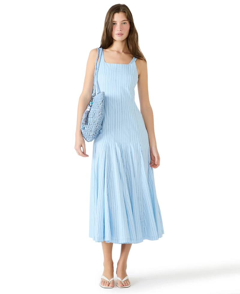 Steve Madden Juniors' Square Neck Midi Dress