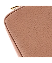 Pre-Owned Prada Mini Zip Crossbody Bag Saffiano Leather