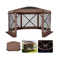 Slickblue Pop Up Gazebo Screen Tent with Carry Bag