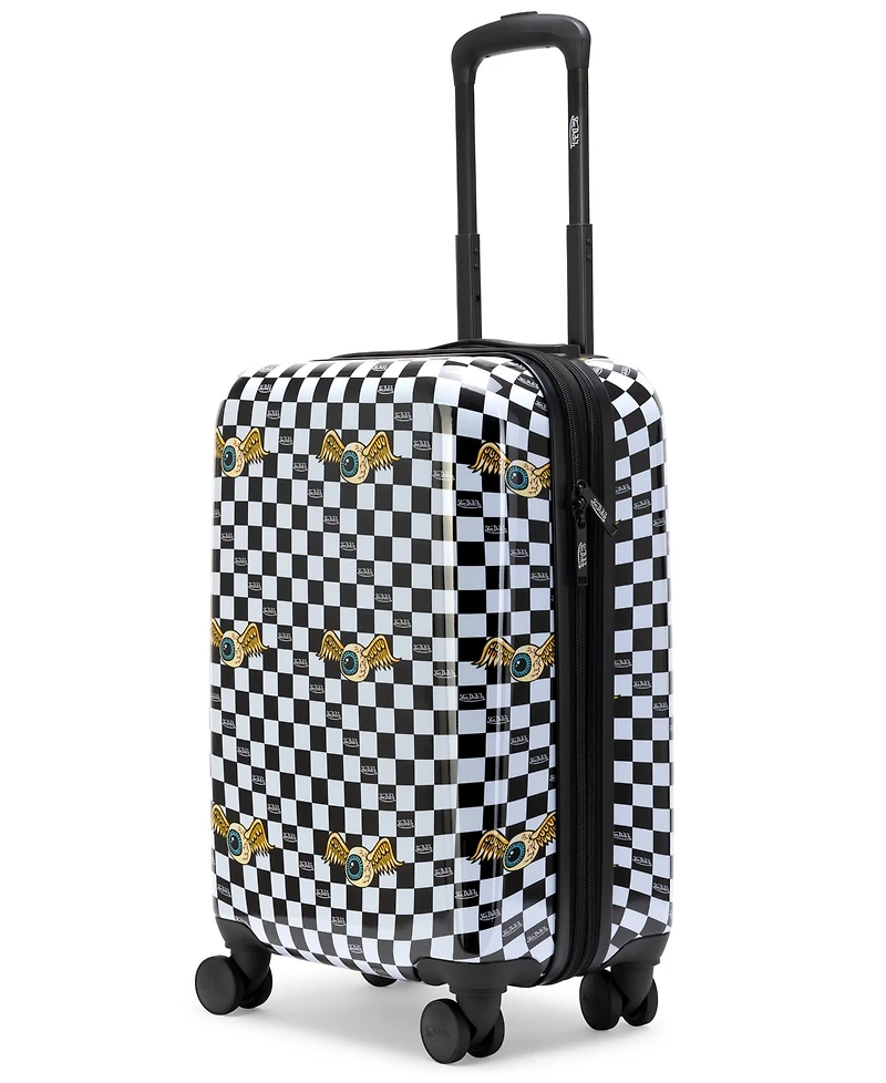 Von Dutch Vision Board Small Expandable Hardside Carry-On Spinner Suitcase