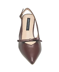 French Connection Womens Quinny Slingback Kitten Heel