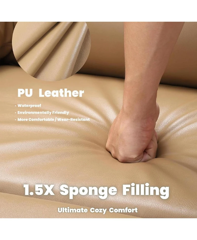 gaomon Oversized Manual Recliner Sofa Chair for Living Room, Bedroom