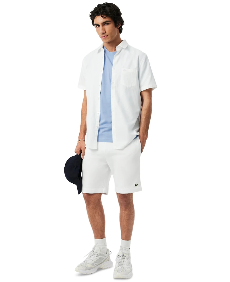 Lacoste Men's Front Pocket Crewneck Jersey T-Shirt