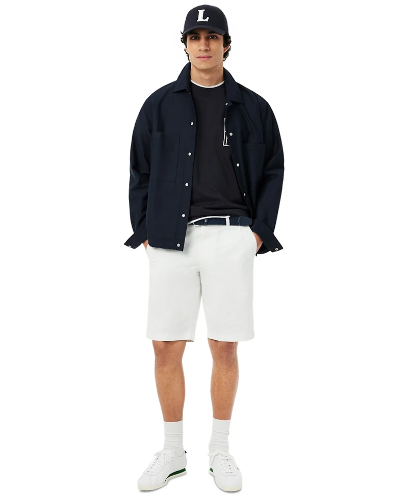 Lacoste Men's Classic-Fit Embroidered Heavy Jersey T-Shirt