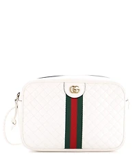 Pre-Owned Gucci Small Trapuntata Camera Bag Quilted Leather