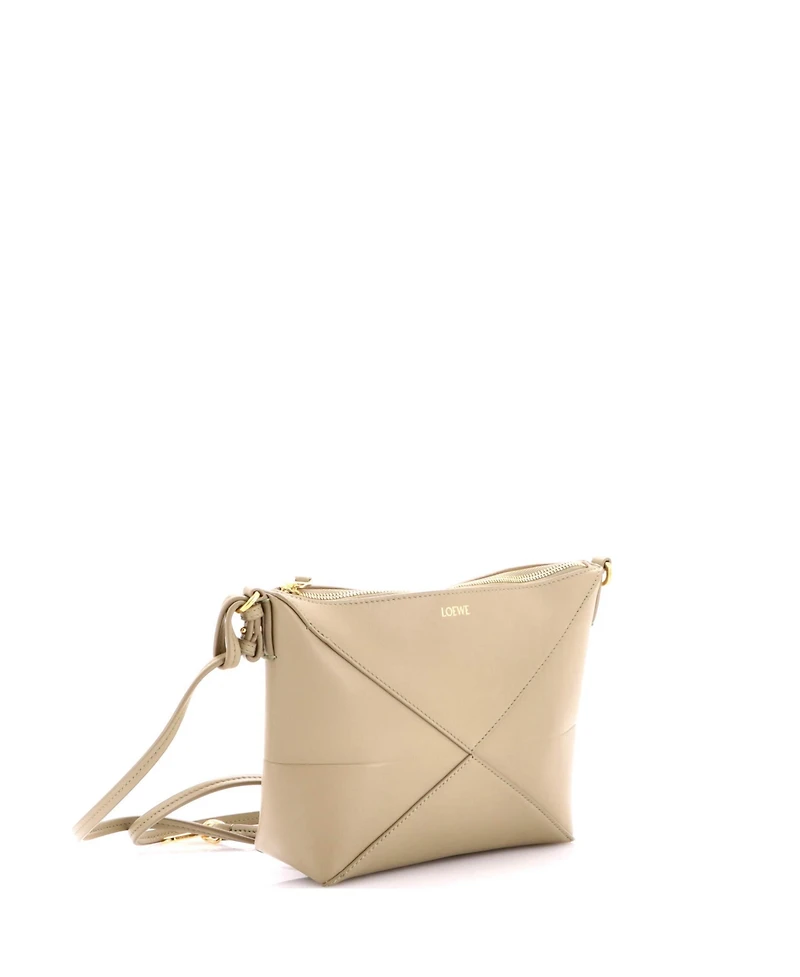 Pre-Owned Loewe Puzzle Pouch Bag Leather