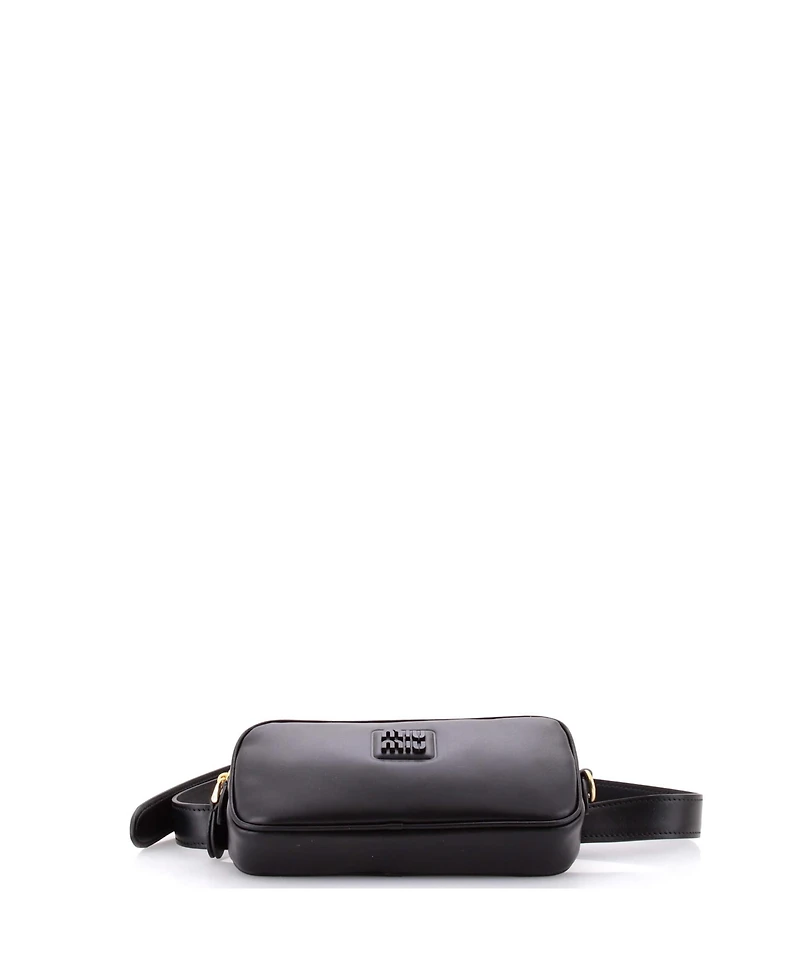 Pre-Owned Miu Miu Arcadie Camera Bag Leather