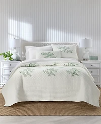 Charter Club Eden Embroidered 3-Pc. Quilt Set, King, Macy's Exclusive