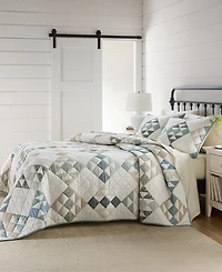 Charter Club Summer Sage 3-Pc. Quilt Set, King, Macy's Exclusive