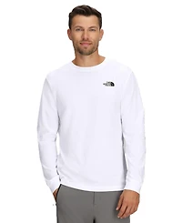 The North Face Men's Evolution Box Nse Regular-Fit Long-Sleeve T-Shirt