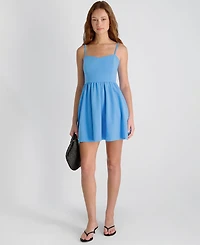 French Connection Women's Sweetheart Neck Mini Dress