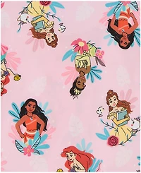 Disney Girls' Toddler 2T-4T Short-Sleeve Top and Shorts, 2-Piece Set