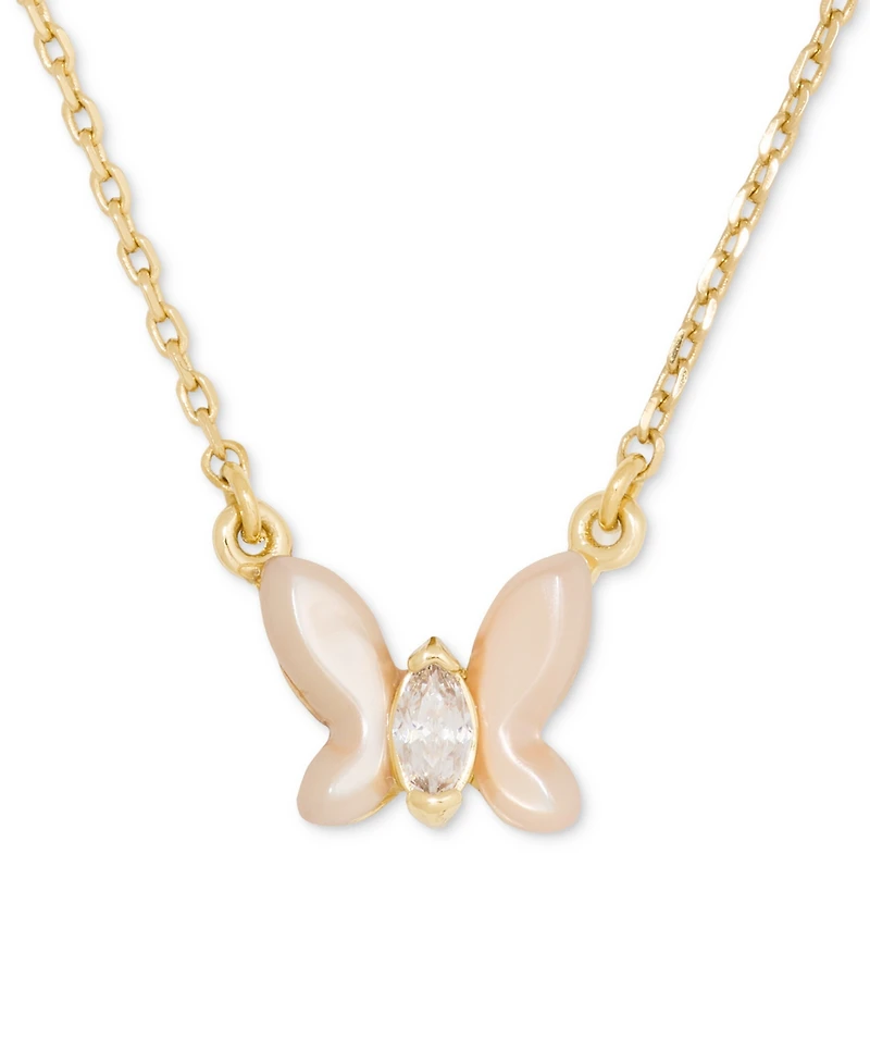 kate spade new york New Beginnings Cubic Zirconia Pendant Necklace