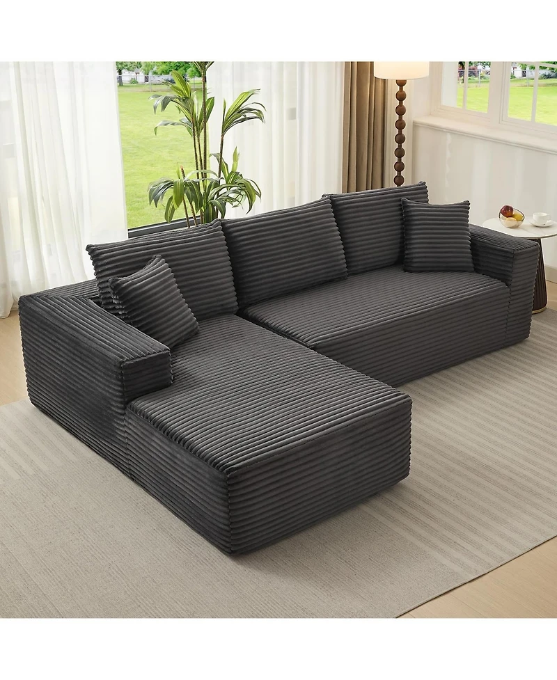 gaomon 108" Sectional Couches for Living Room