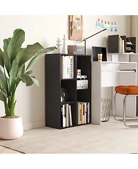 Homlux 5 Cube Storage Bookshelf Kids Toy Organizer Horizontal Vertical
