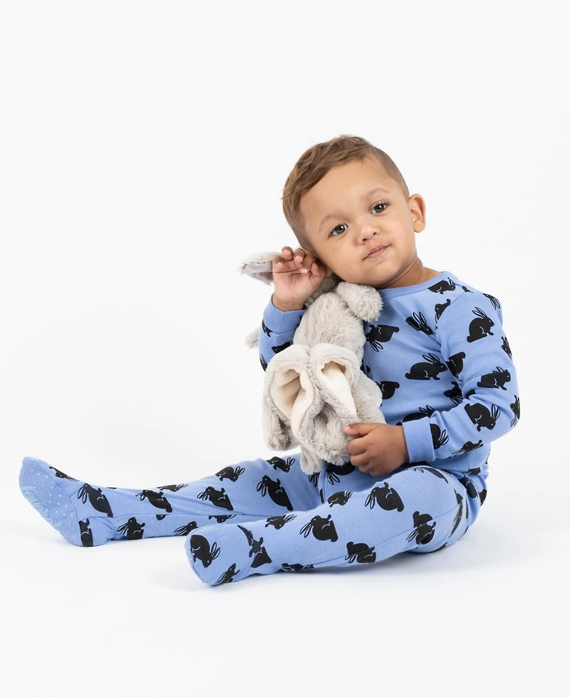 Leveret Baby Matching Family Footed Cotton Easter Pajamas 03M-24M