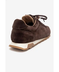 Forever & Always Shoes Women's Brea Leather Embellished Sneaker