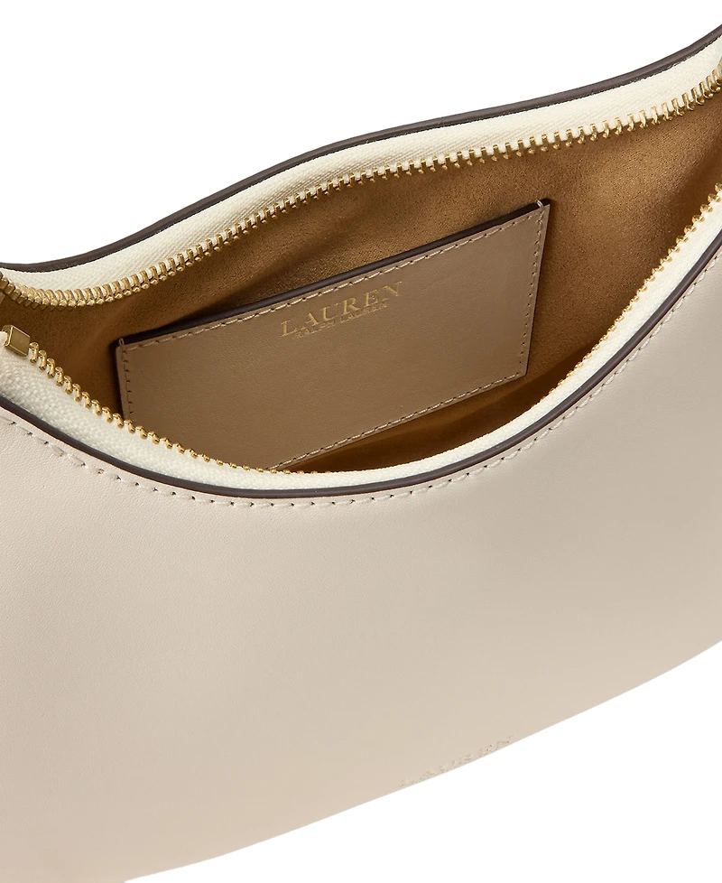 Lauren Ralph Small Leather Shoulder Handbag