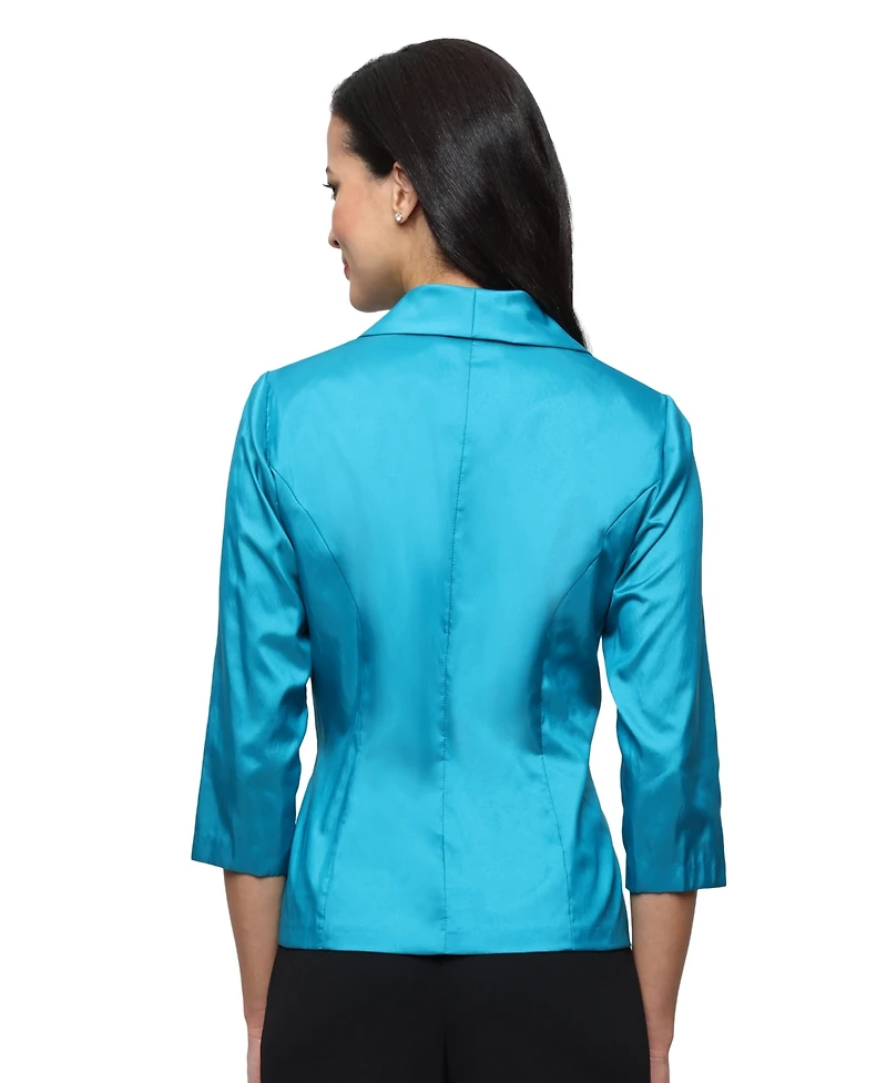 Alex Evenings Women's Collar and Decorative Top