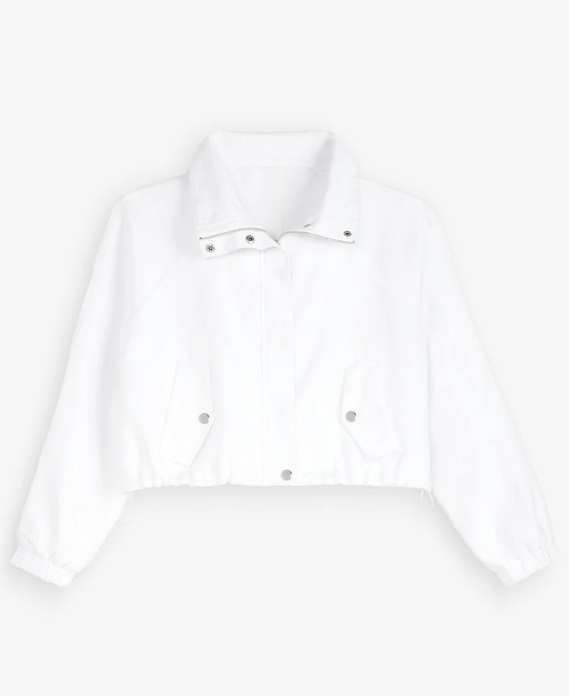 On 34th Women's Linen-Blend Utility Jacket , Macy's Exclusive