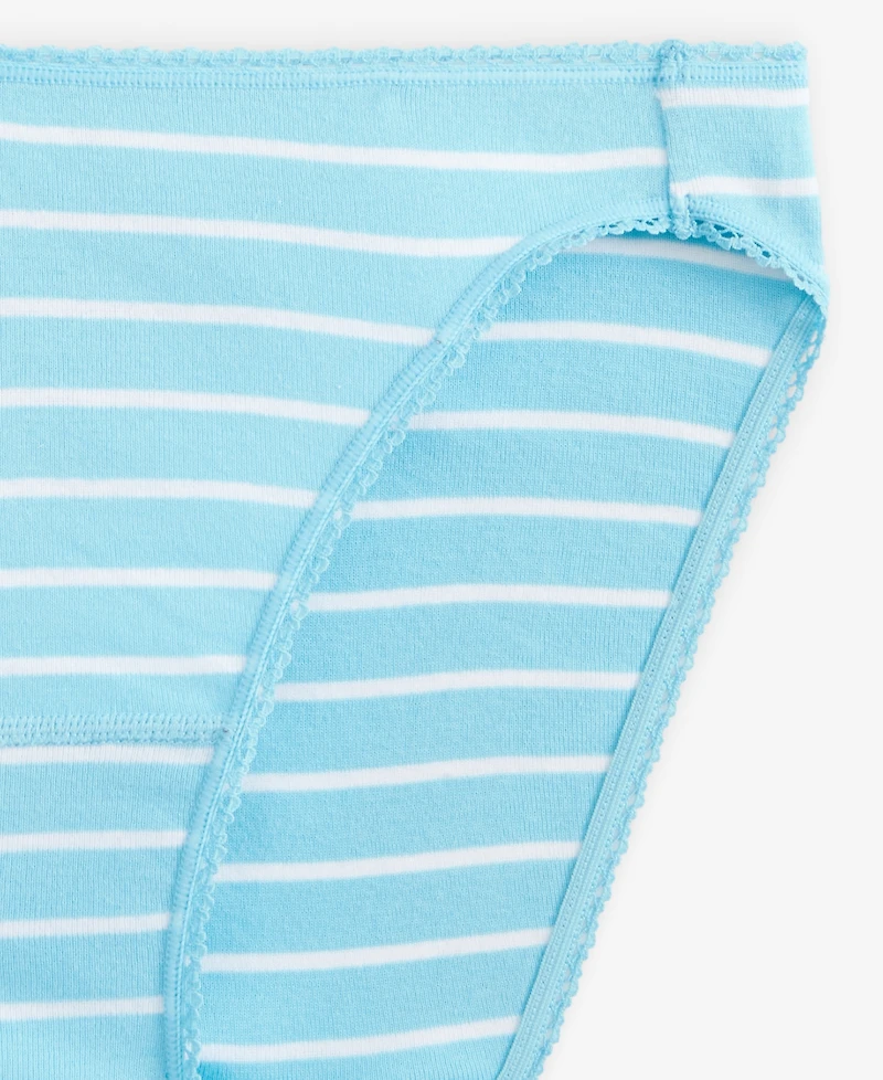 Charter Club Women's Everyday Cotton Bikini Underwear, Created for Macy's