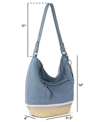 The Sak Women's Sequoia Leather Large Hobo Bag