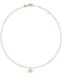 kate spade new york Cubic Zirconia Pave Mini Pendant Necklace