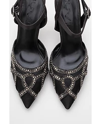 Prologue Shoes Women's Volby Embellished Pointed Toe Pump