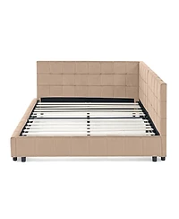 flynama Tufted Daybed Backrest Armrest