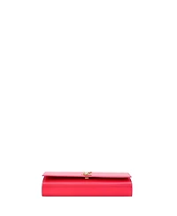 Pre-Owned Saint Laurent Long Classic Monogram Clutch Leather