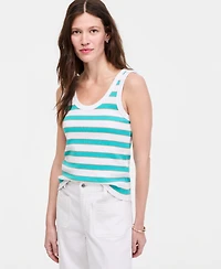 On 34th Women's Tonni Stripe Scoop-Neck Tank Top, Macy's Exclusive