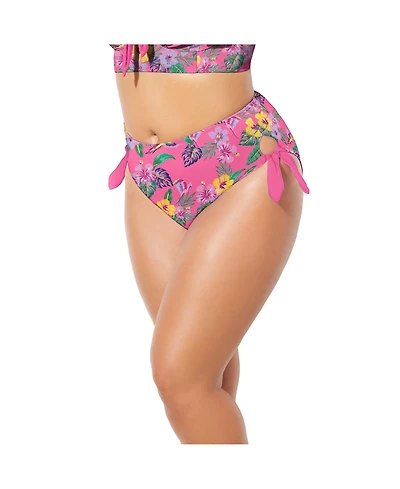 Swimsuits for All Women's Bow High Waist Brief