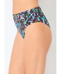 Swimsuits for All Women's Side Shirred High Waist Swim Brief